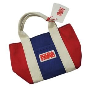 NWT Solid & Striped Red, White & Blue Thea Mini Bag